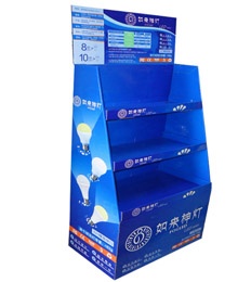 LED lighting bulbs exhibit booth displays