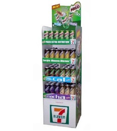 7-11 连锁便利店促销展示架