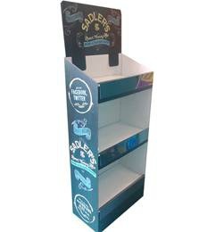 3 shelves display stand unit