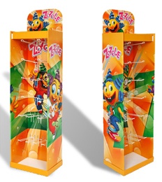CMYK Printing Jewelry Display Stands