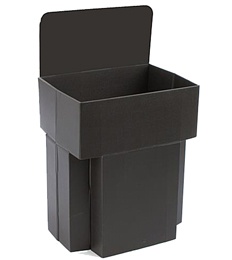 Whole Black Cardboard Dump Bins