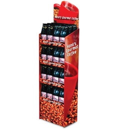 Economic Point Of Sale Coffee Display