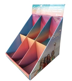 Counter Display Stands With Dividers