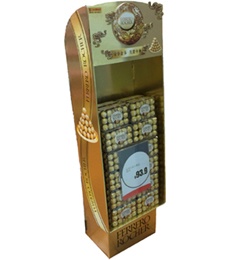 Flat Shipping Chocolate Corrugated Container