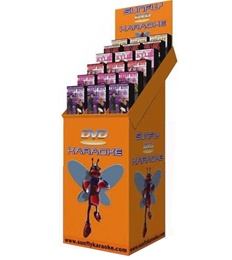 Cardboard Point Of Purchase CD Display Rack