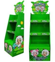 Cartoon Toys Board Display Shelves