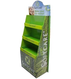 Custom cardboard store equipment