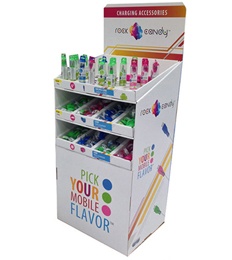 Boutique displays for phone accessories