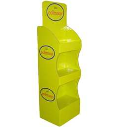 Colorful printing point of sale stands