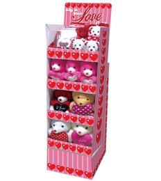 Plush toys trade show display stands
